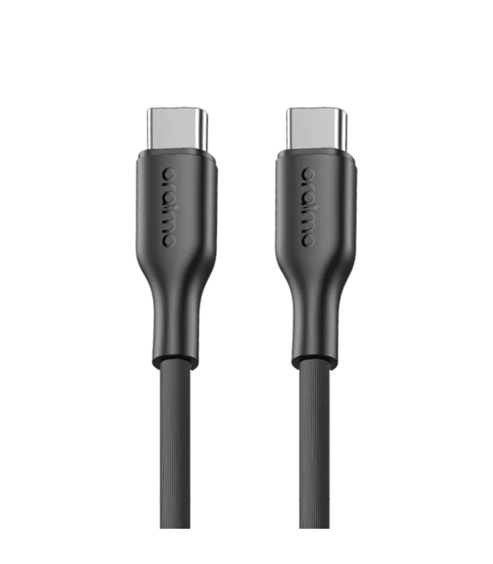 OCD-114CC-black-1.webp Oraimo RobustLine 60W Type C to Type C Fast Charging Cable 1.5M - Image 1